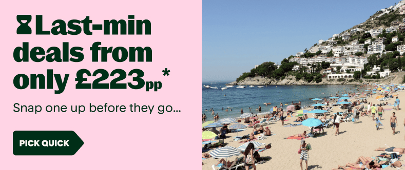 Last min from only £223pp*