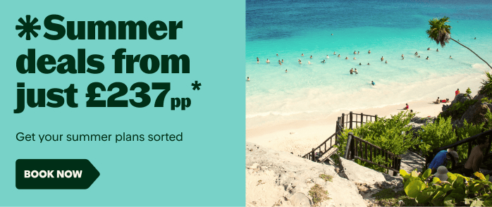 Summer deals from only £237pp*